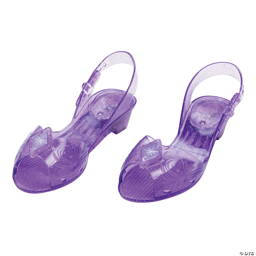Girl's Disney's Frozen II Elsa Light-Up Shoes - Size 11-12 Image