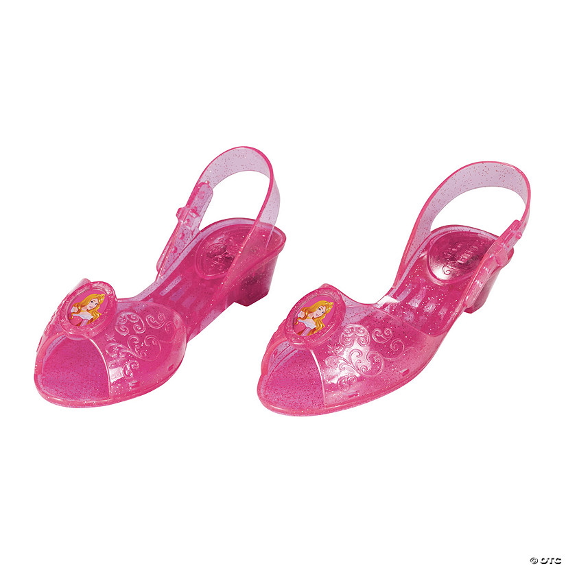 Girl's Disney's Sleeping Beauty Aurora Light-Up Shoes - Size 11-12 Image