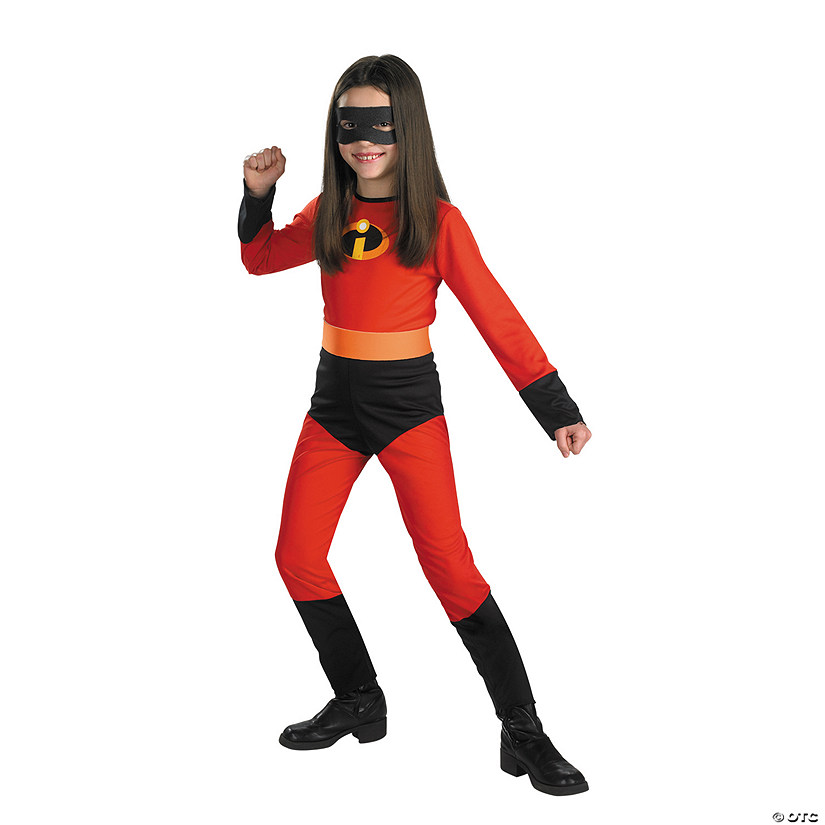 Girl's Disney's The Incredibles Violet Costume Image