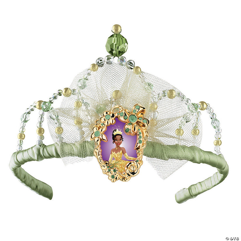 Girl's Disney's The Princess & The Frog Tiana Green Tiara Image