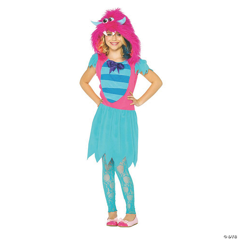 Girl's Growling Gabby Monster Costume - Medium - Discontinued