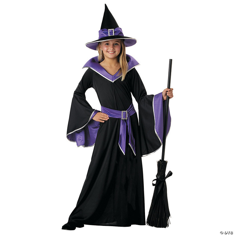 Girl's Incantasia Glamour Witch Costume - Medium Image