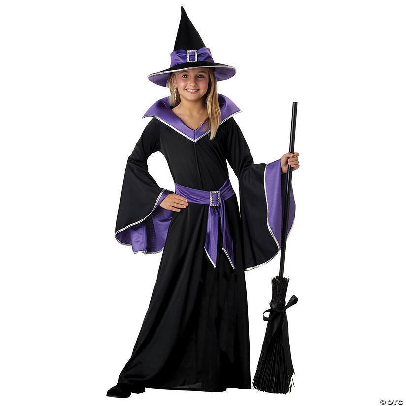 Girl's Incantasia Glamour Witch Costume - Small Image