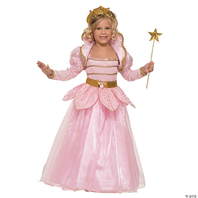 Girl's Little Pink Princess Costume Image