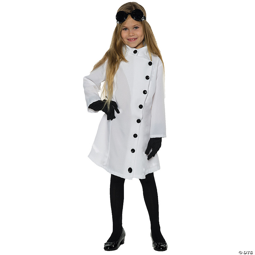 Girl's Mad Science Costume Image