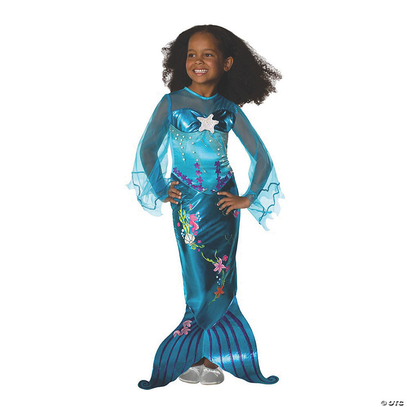 Girl's Mermaid Costume - Medium Image