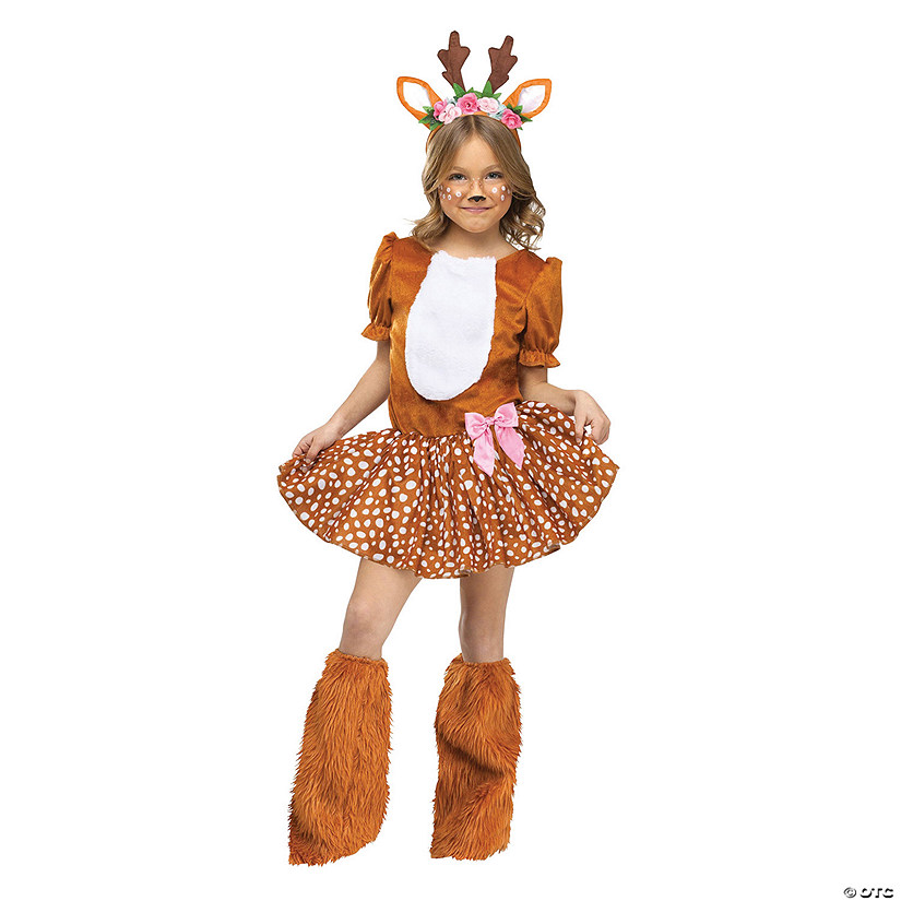 Girl's Oh Deer! Costume Image