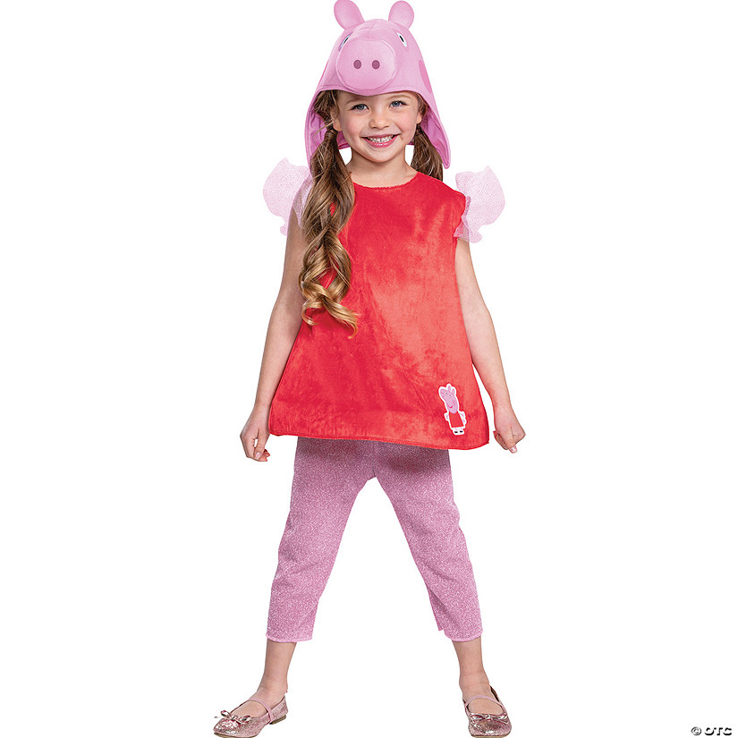Girl's Peppa Pig Classic Costume Image