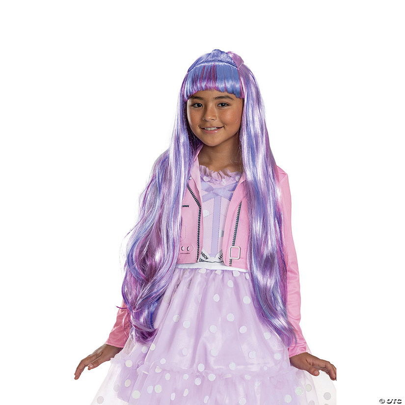 Girl's Rainbow High Violet Wig Image