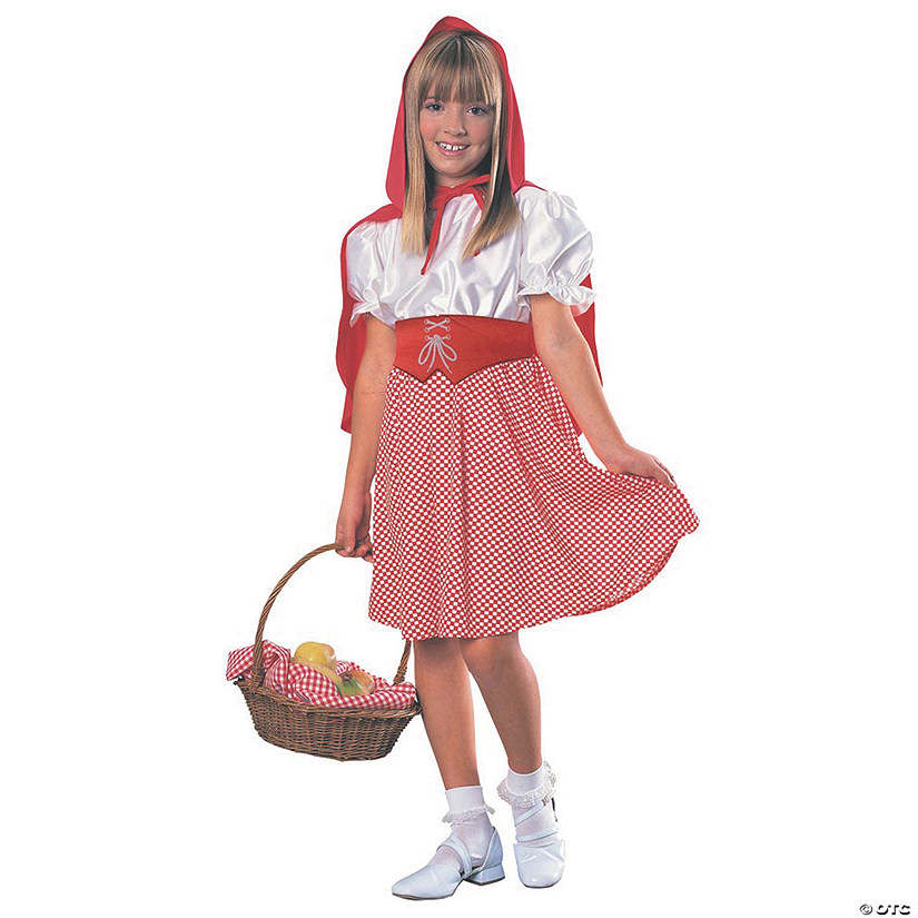 Girl's Red Riding Hood Costume - Small Image