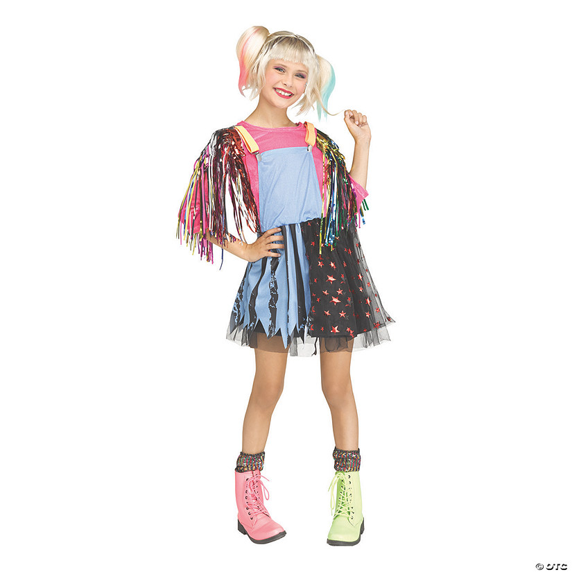 Girl's Roller Derby Rascal Costume Large Halloween Express