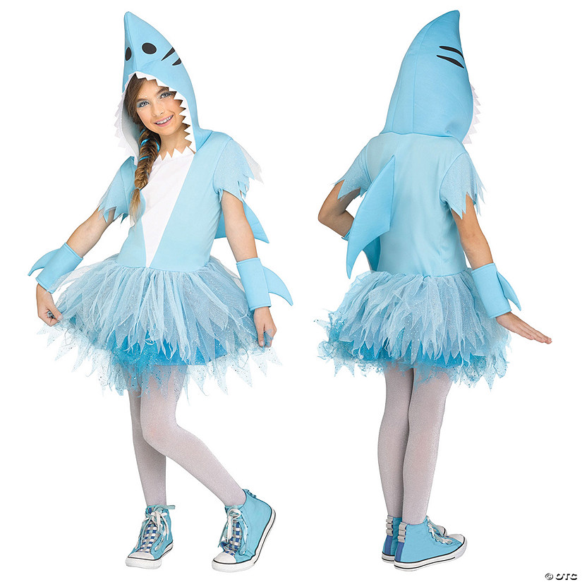 Girl's Shark Tutu Costume Image
