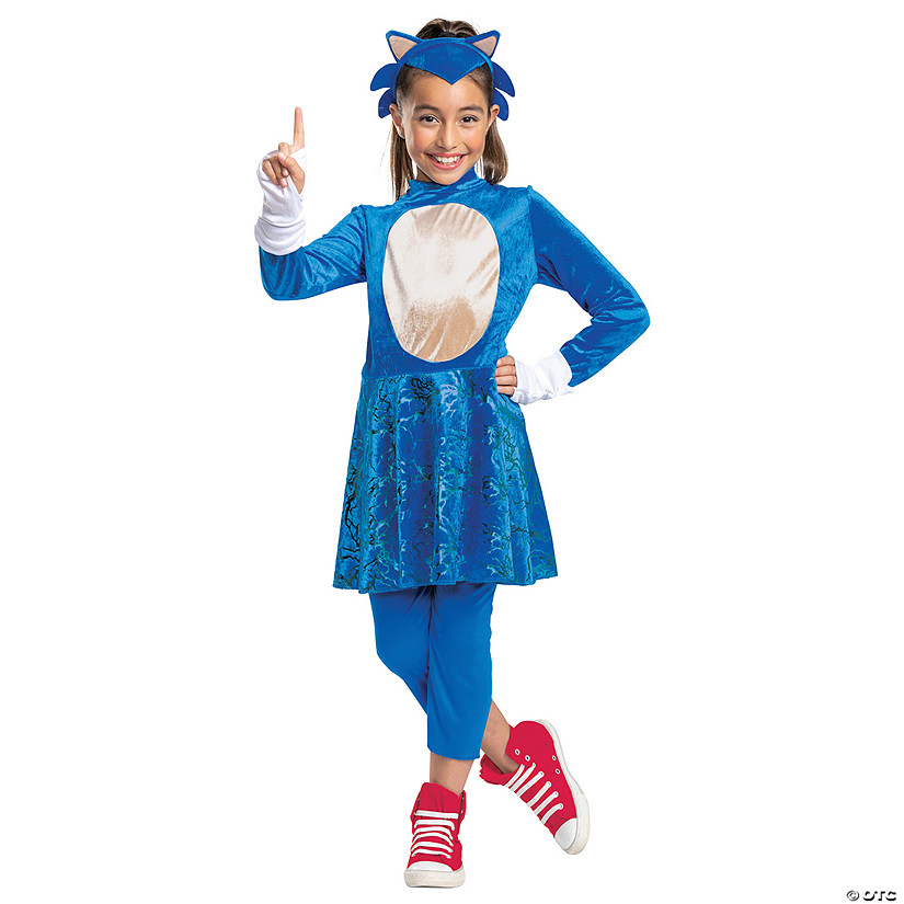 Girl's Sonic Movie Costume Image