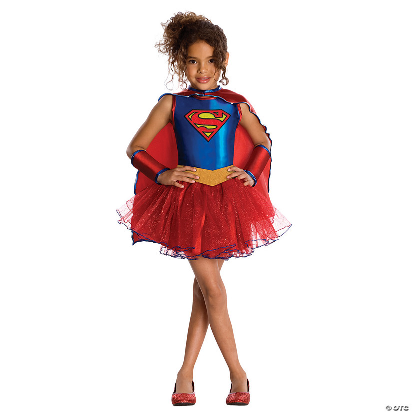 Girl's Supergirl Costume Image