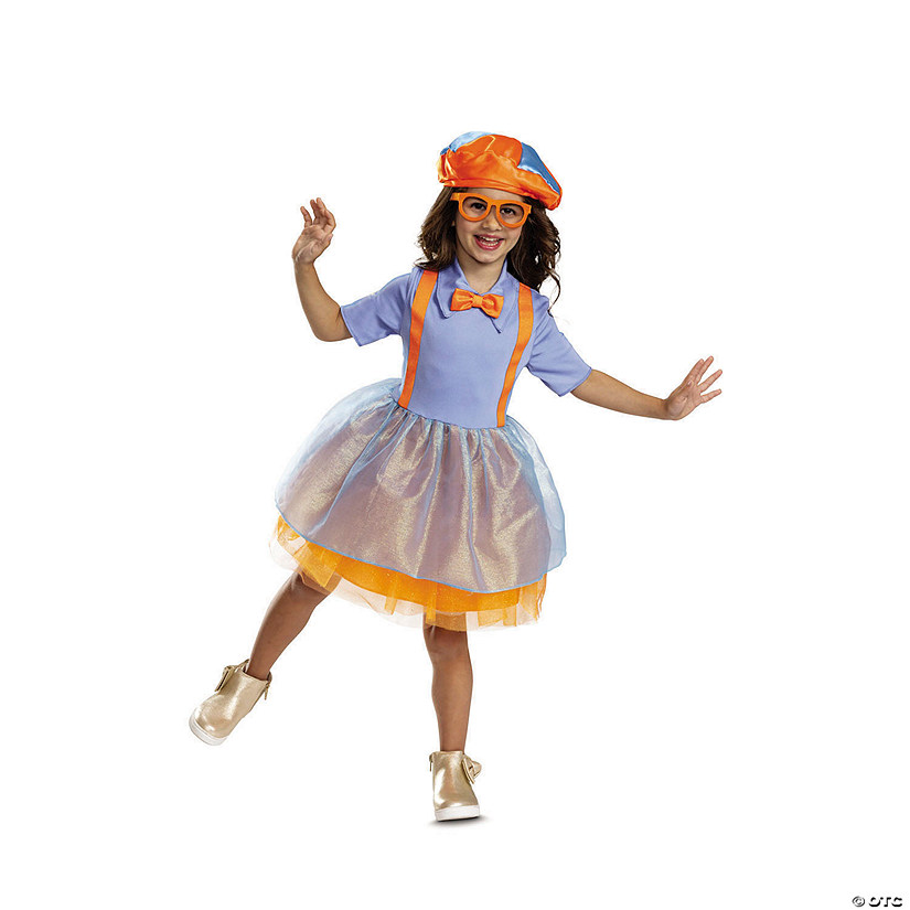 Girl's Toddler Classic Blippi Dress Costume Image