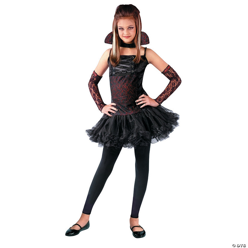 Girl's Vampirina Costume - Large Image