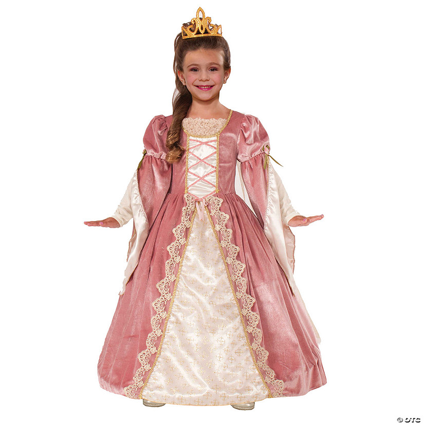 Girl's Victorian Rose Princess Costume Image