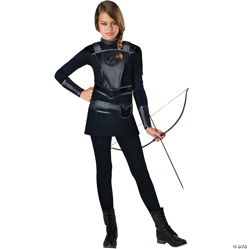 Girl's Warrior Huntress Costume Image