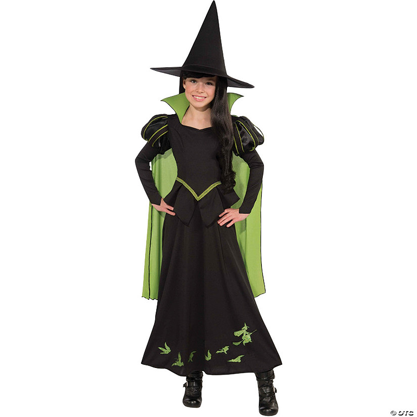 Girl's Wizard of Oz Wicked Witch of the West Costume Image