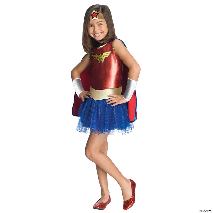 Girl's Wonder Woman Costume Image