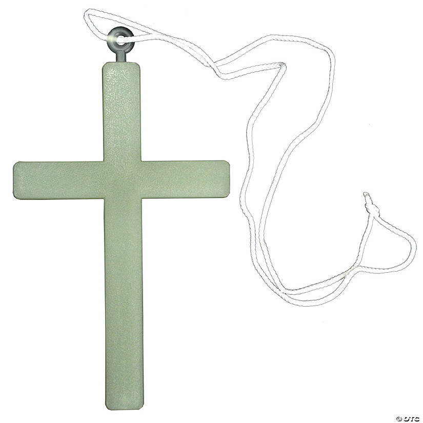 Glow In The Dark Cross Necklace Image