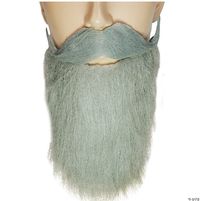 Goatee Mustache Full Grey Halloween Express