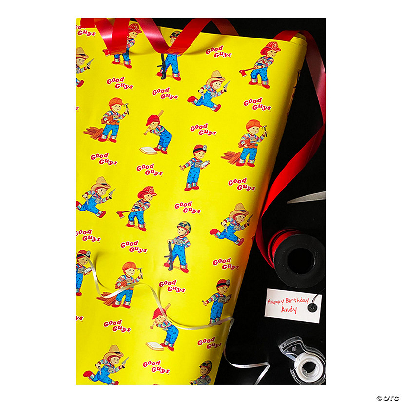 Good Guys Chucky Wrapping Paper Image