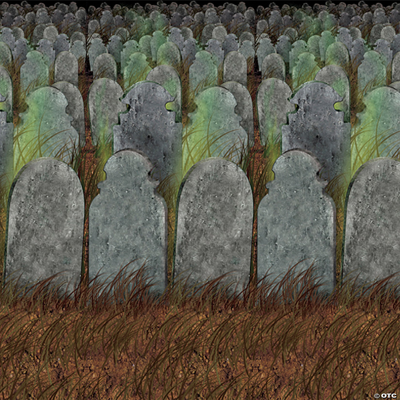Graveyard Backdrop Image