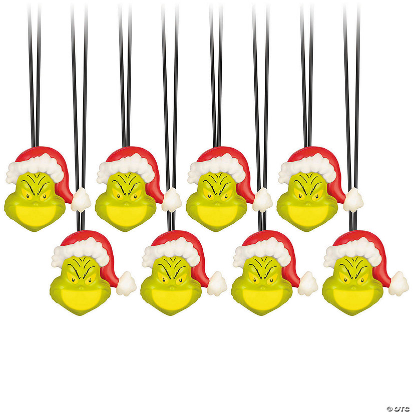 Grinch EmoteGlow Musical 8-Bulb Christmas Light String Decoration Image