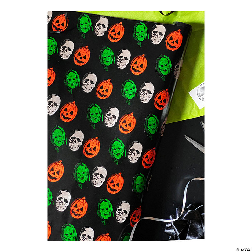 Halloween 3: Season of the Witch&#8482; Masks Wrapping Paper Image