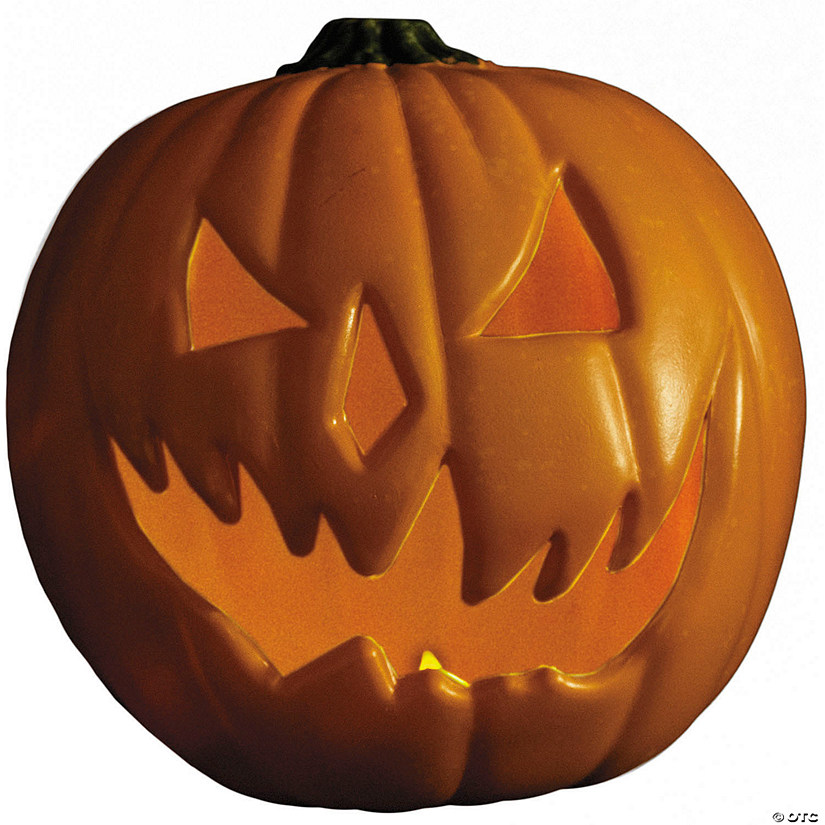 Halloween 6: The Curse Of Michael Myers&amp;#8482; Light-Up Pumpkin Halloween Decoration Image