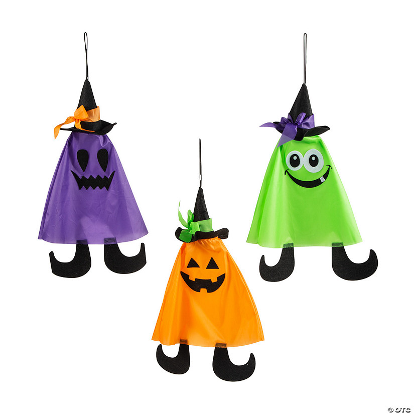 Halloween Character Hanging Decorations - Set of 3 Image