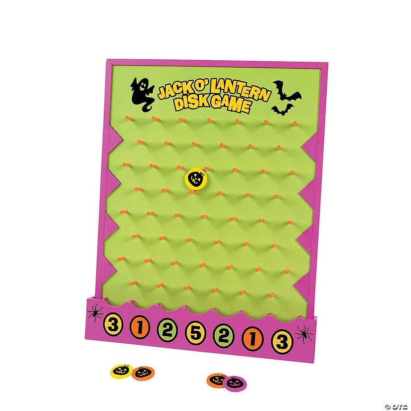 Halloween Disc Drop Game Image