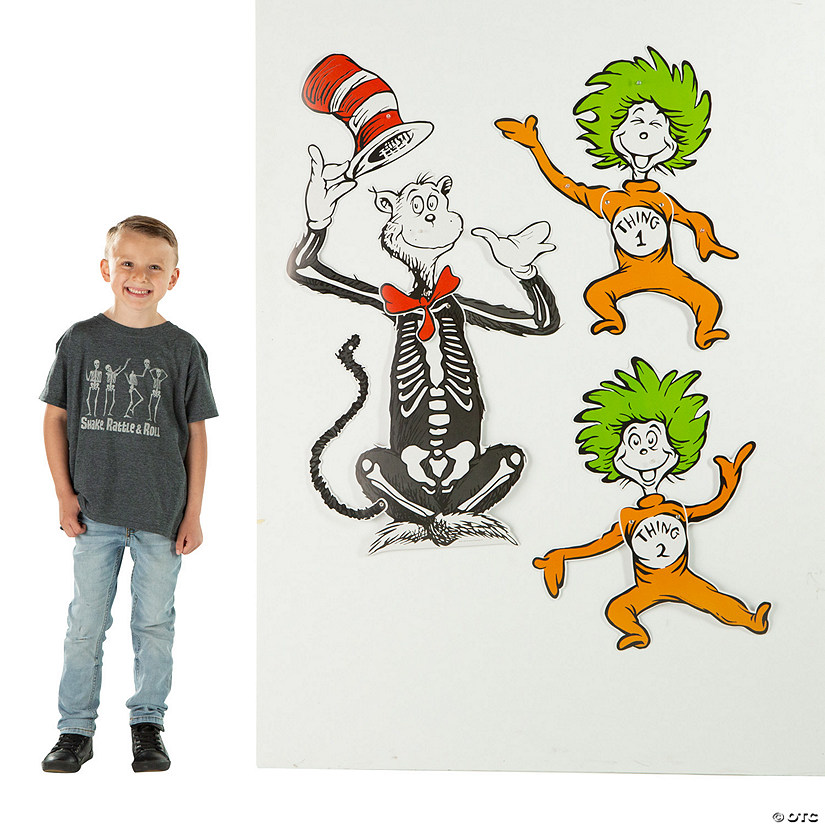 Halloween Dr. Seuss&#8482; Jointed Cutouts - 3 Pc. Image