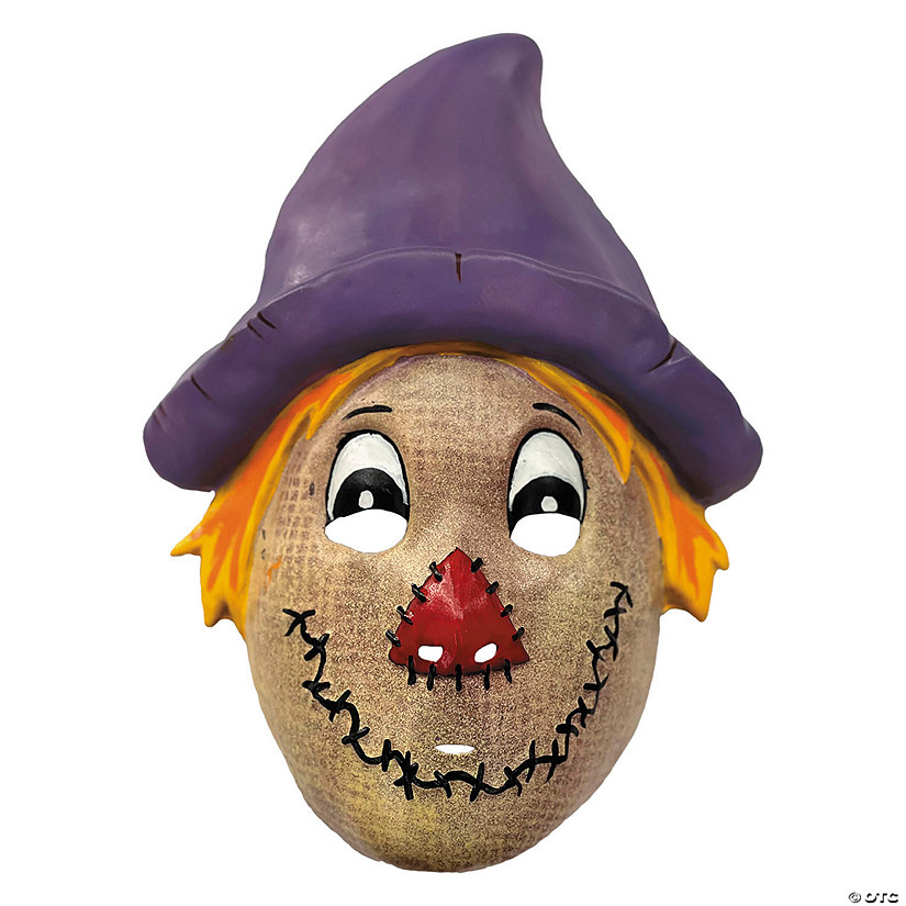 Halloween Ends&#8482; Corey Scarecrow Plastic Mask - One Size Image