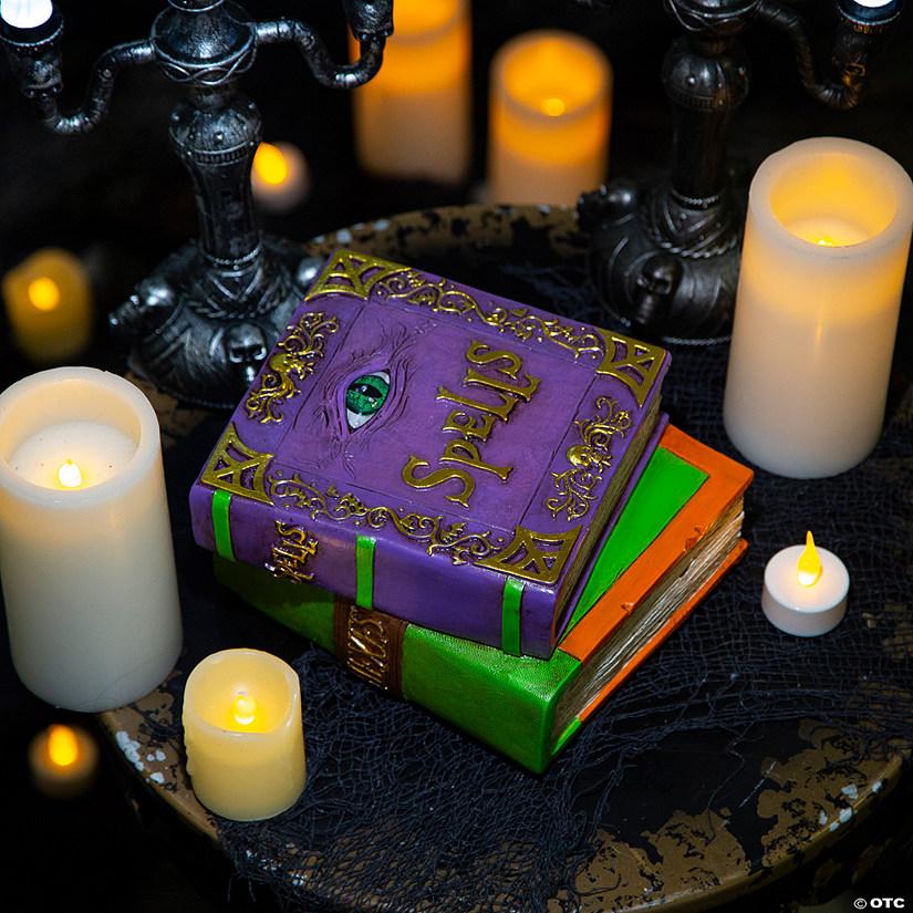 Halloween Eye Spellbooks Tabletop Halloween Decoration Image
