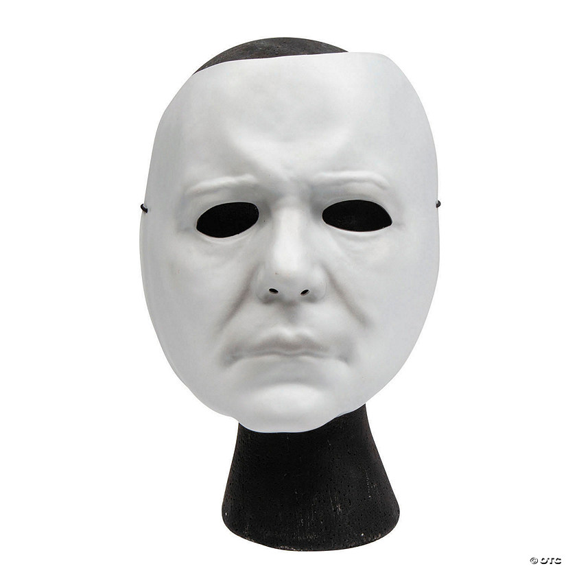 Halloween II&#8482; Michael Myers Adults Plastic Face Mask &#8211; One Size Image