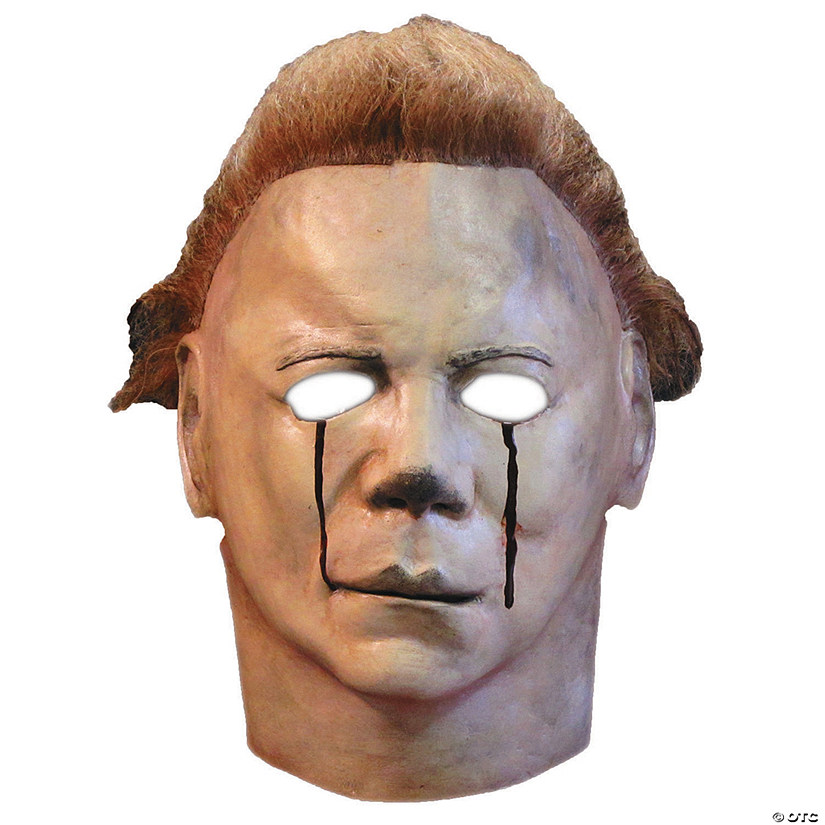 Halloween II&#8482; Michael Myers Bloody Eyes Adults Overhead Latex Mask Image