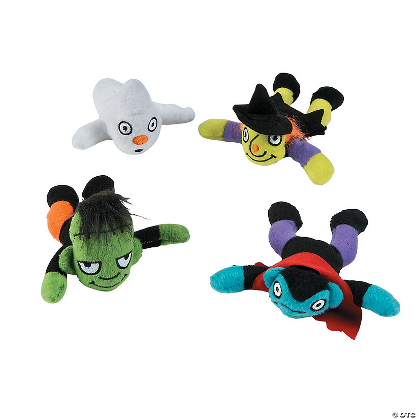 Halloween Monsters Stuffed Character Assortment - 24 Pc. Image