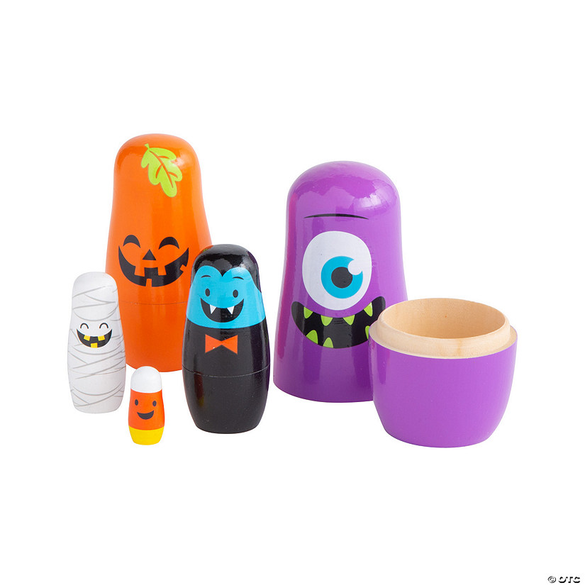Halloween Nesting Dolls - 5 Pc. Image