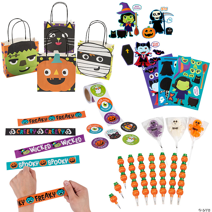 Halloween Party Handout Kit for 12 Guests Image