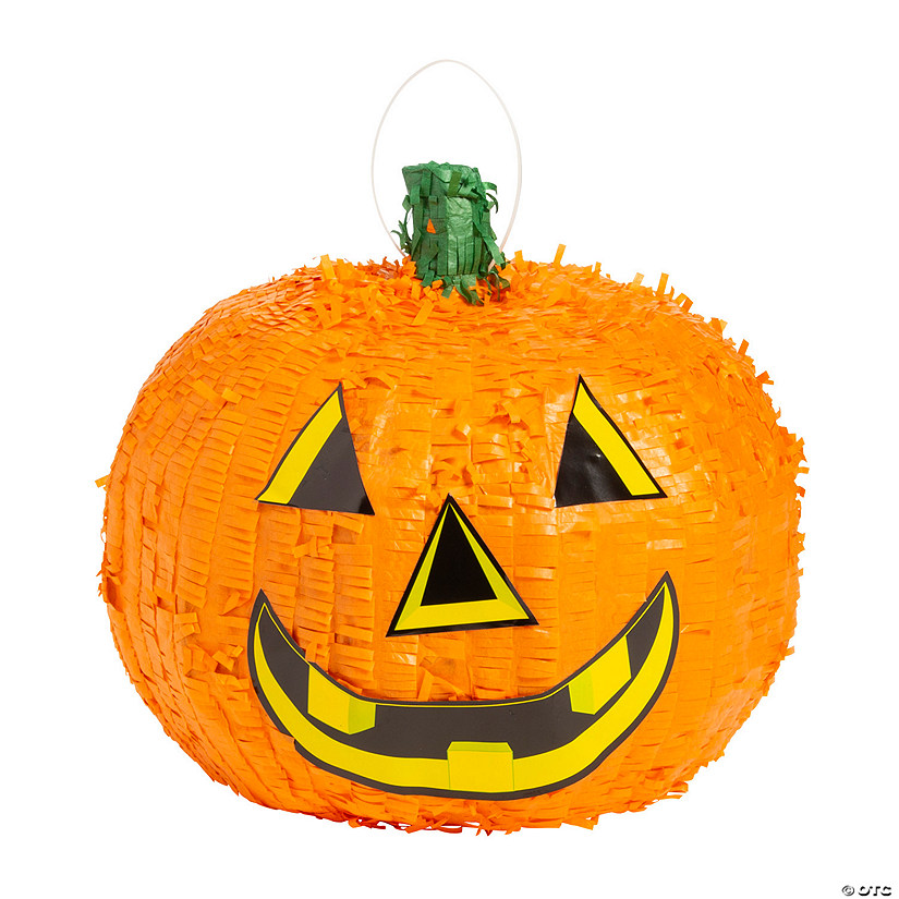 Halloween Pumpkin Pi&amp;#241;ata Image