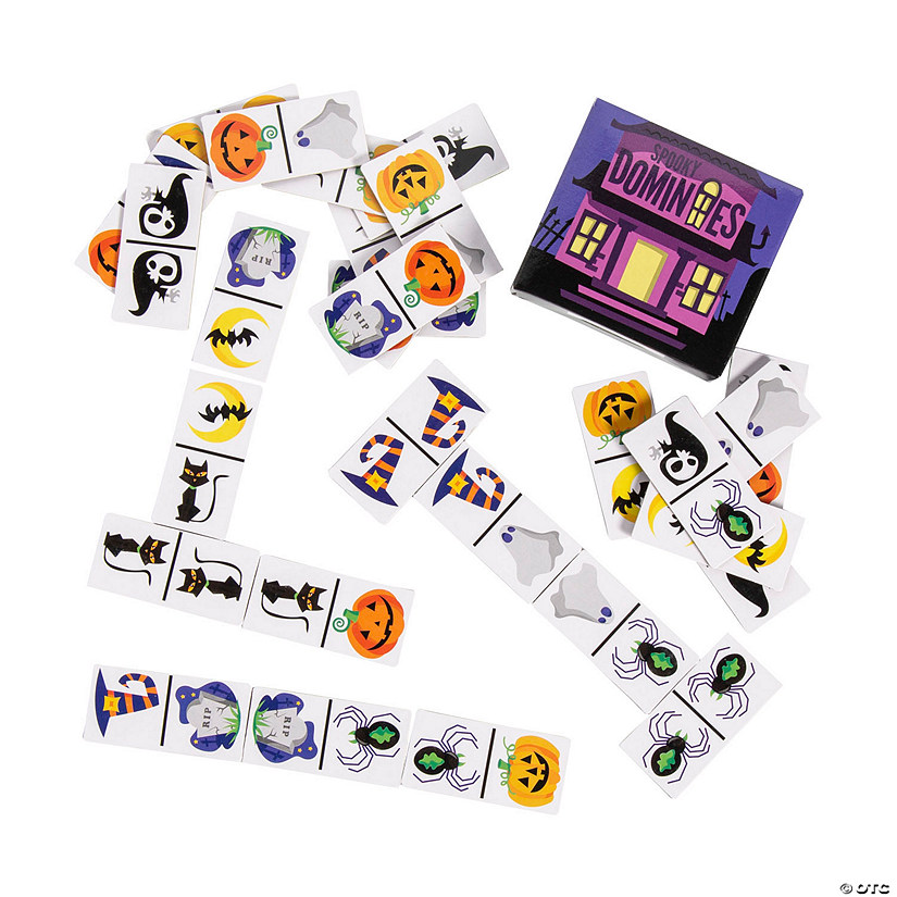 Halloween Spooky Dominoes Games - 12 Pc. Image