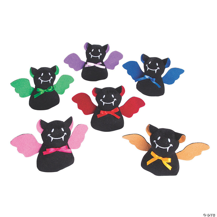 Halloween Stuffed Bats - 12 Pc. Image