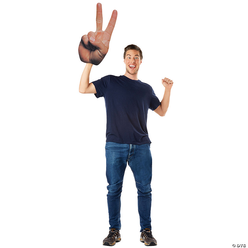 Hand Peace Sign Image