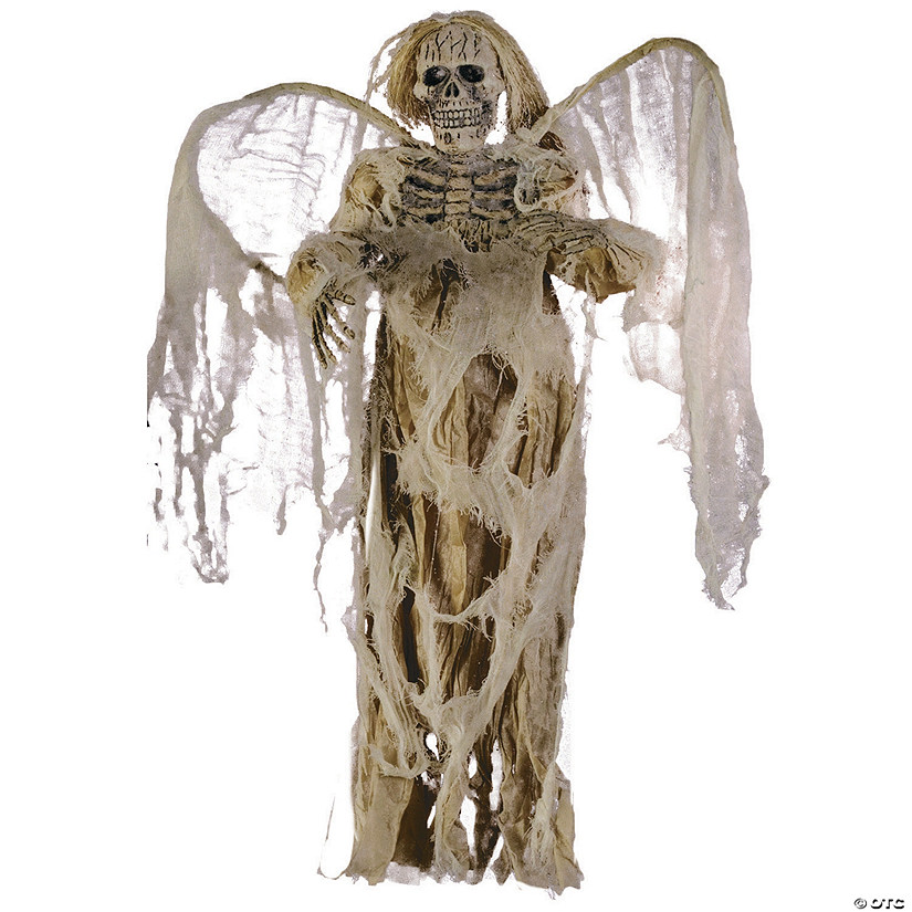 Hanging Angel of Death Halloween Decoration Image