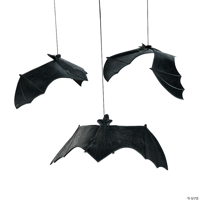 Hanging Bats Halloween Decorations Image