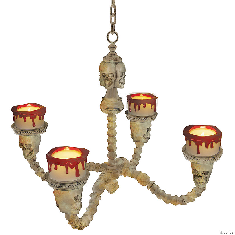 Hanging Lighted Bone Chandelier Decoration Image