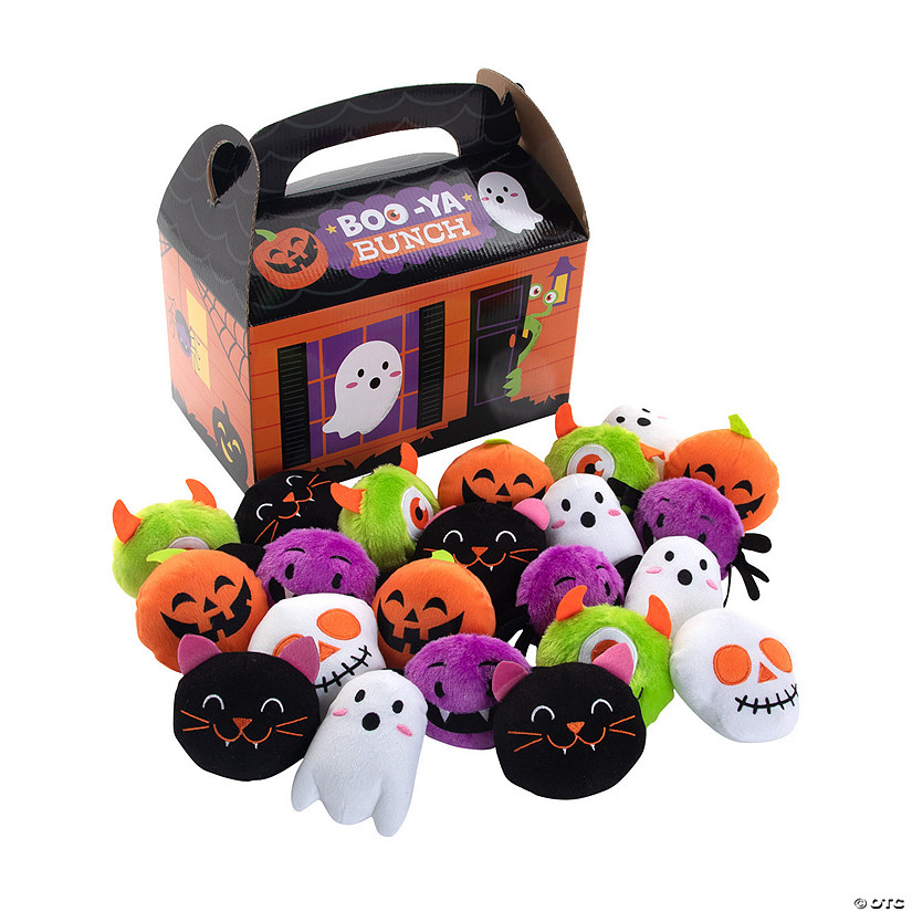 Haunted House with Stuffed Halloween Characters Kit - 25 Pc. Image