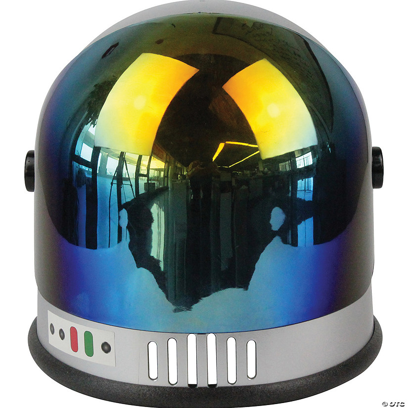 Helmet Space Silver with Reflective Visor OS Image